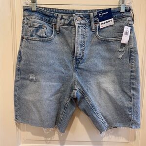 Old Navy OG Straight High-Rise Jean Shorts